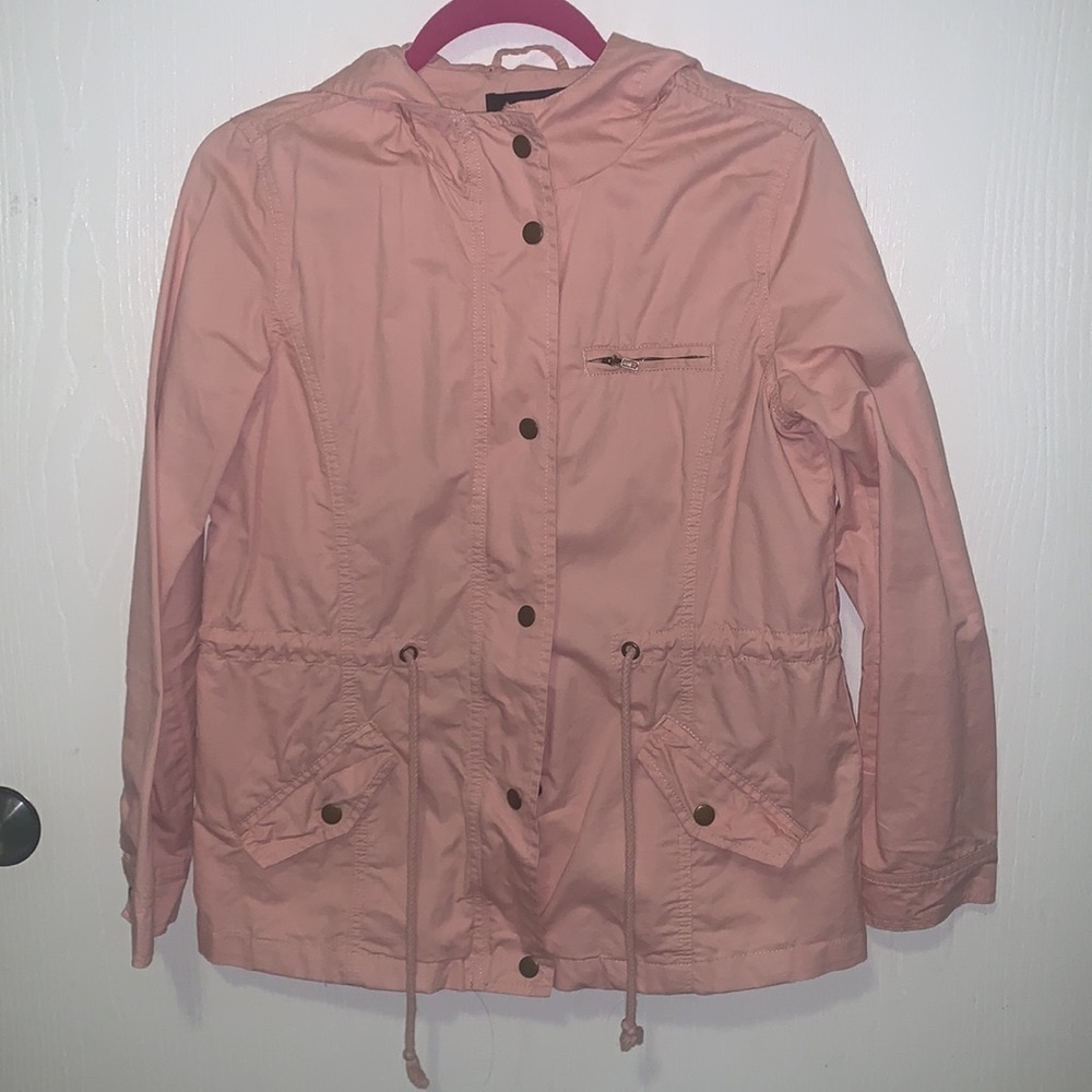 Pink utility Jacket